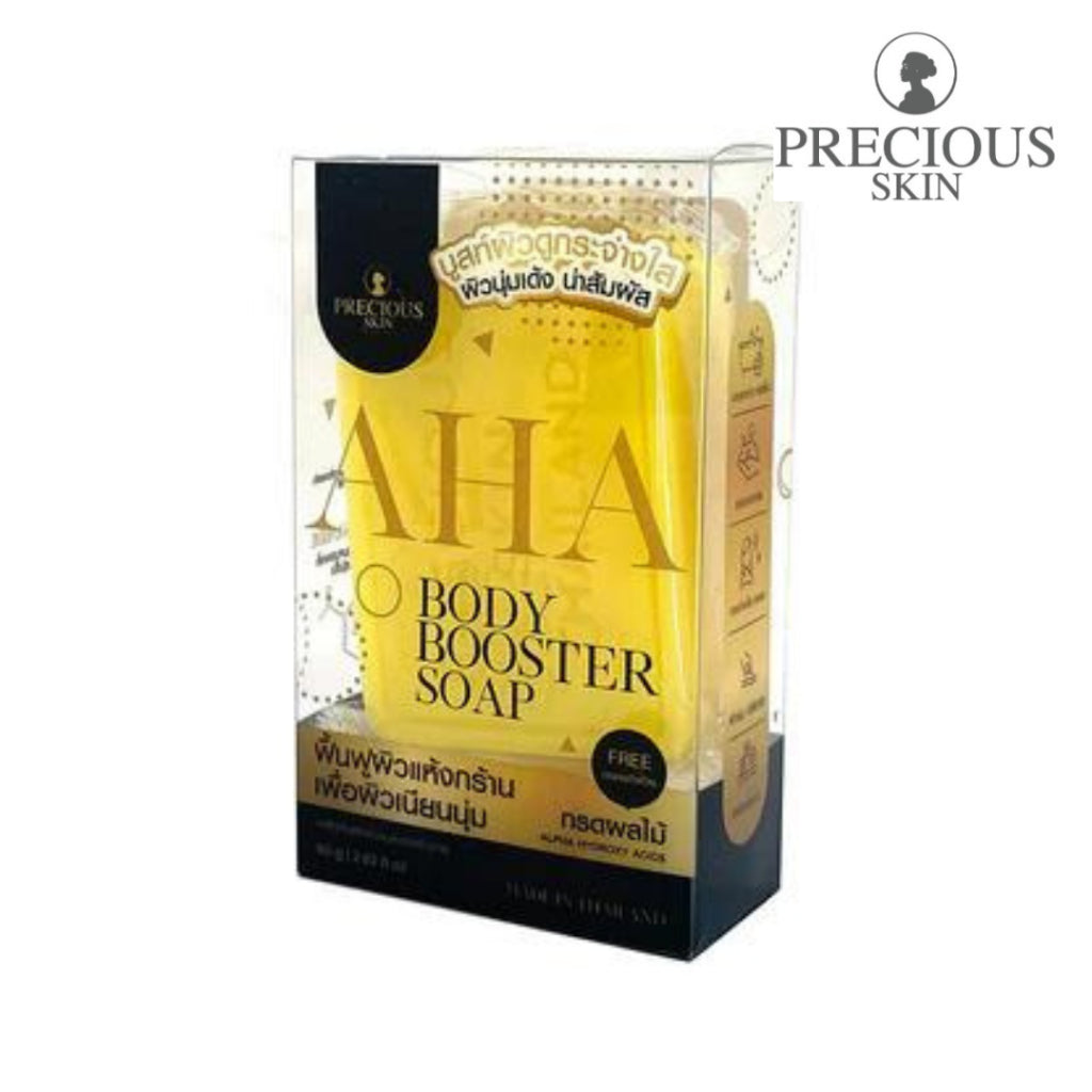 [SG INSTOCK] PRECIOUS SKIN THAILAND AHA BODY BOOSTER SOAP 80G