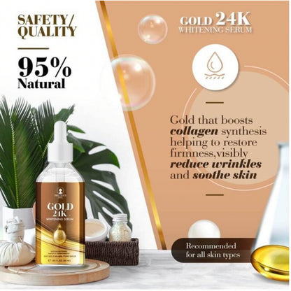 [SG INSTOCK] PRECIOUS SKIN THAILAND GOLD 24K WHITENING SERUM 50ML