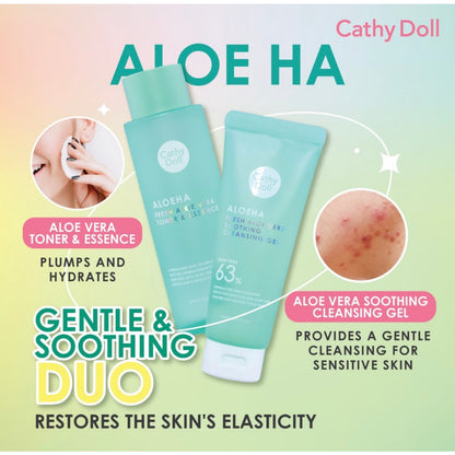 Cathy Doll Aloe Ha Fresh Aloe Vera Toner And Essence 300 ml