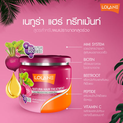 (SG INSTOCK) Lolane Natura Hair Treatment Assorted 250G