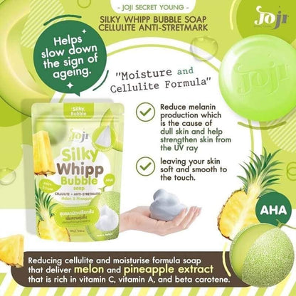 [SG INSTOCK]Joji Secret Young Silky Whipp Bubble Soap,Spa Bubble Soap 100G