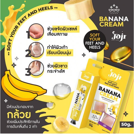 [SG INSTOCK] Joji Secret Young Soft Your Feet and Heels Banana Cream 50g