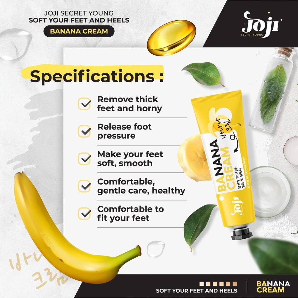 [SG INSTOCK] Joji Secret Young Soft Your Feet and Heels Banana Cream 50g