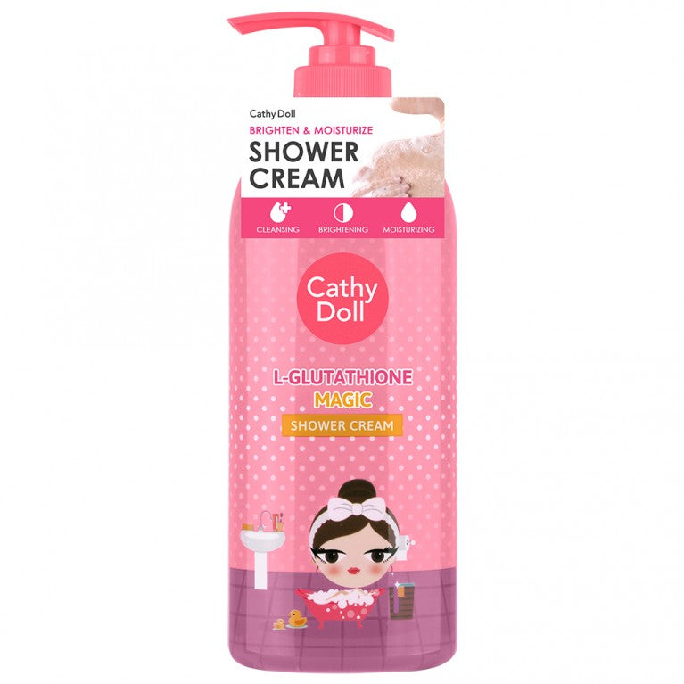[SG INSTOCK] CATHY DOLL L-GLUTATHIONE MAGIC SHOWER CREAM 500ML