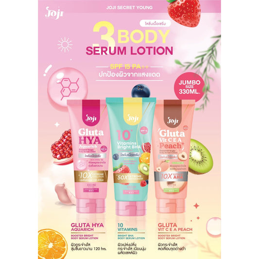 [SG INSTOCK] Joji Secret Young Body Serum SPF15 PA++ 330ML