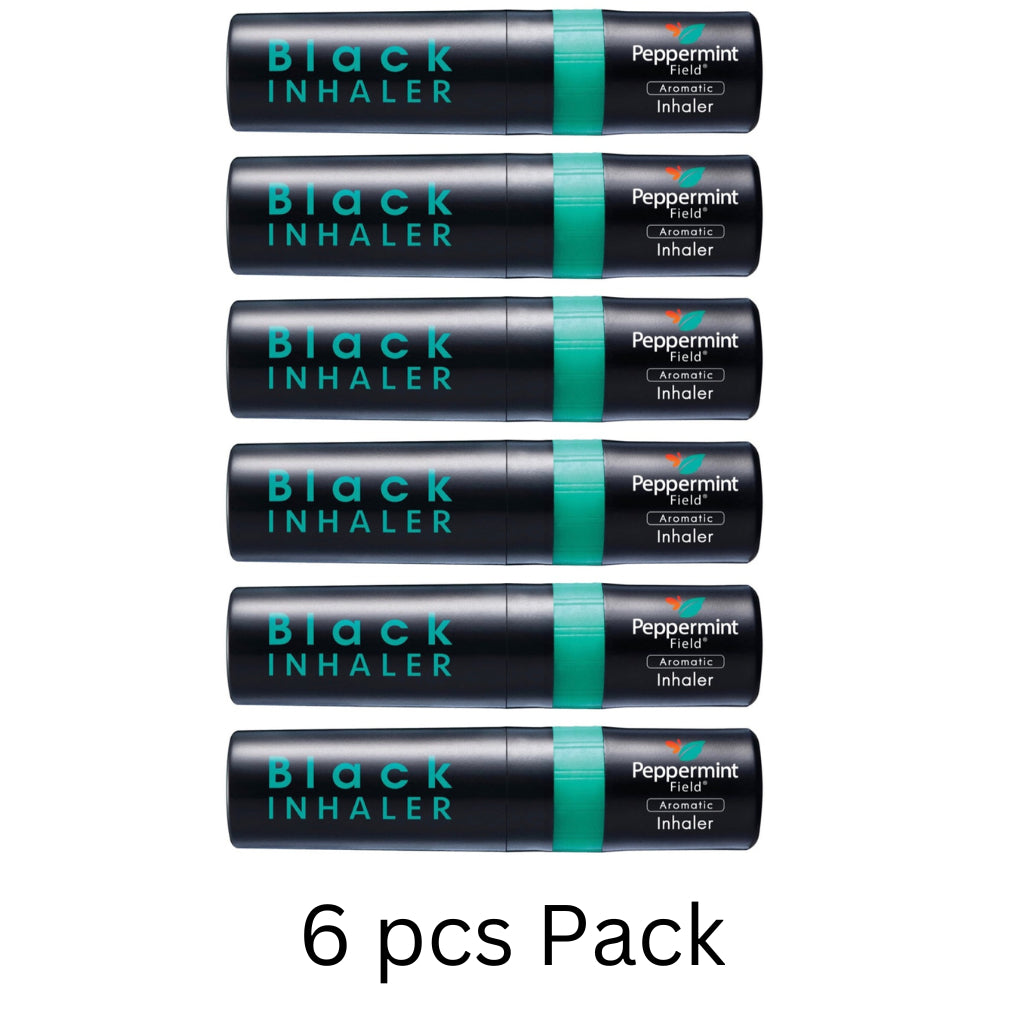 [SG INSTOCK] Peppermint Field Black / Orange Oil Essence  inhaler 2 in 1