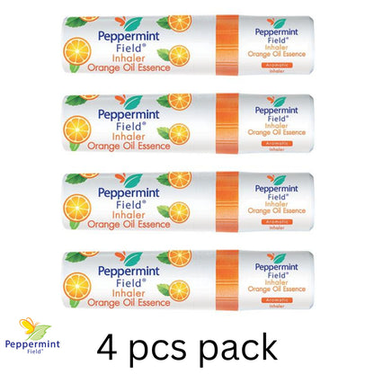 [SG INSTOCK] Peppermint Field Black / Orange Oil Essence  inhaler 2 in 1