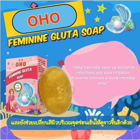 [SG INSTOCK] OHO Feminine Gluta Soap 80G