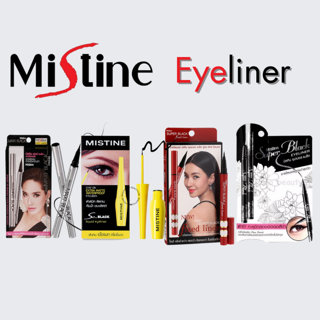 [SG INSTOCK] Mistine Super Black ,Fixed Liner,Maxi Black Eyeliner