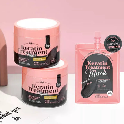 [SG INSTOCK] Travel Size JOJI Secret Young Charcoal Keratin Hair Treatment Mask Extra Repair 50g