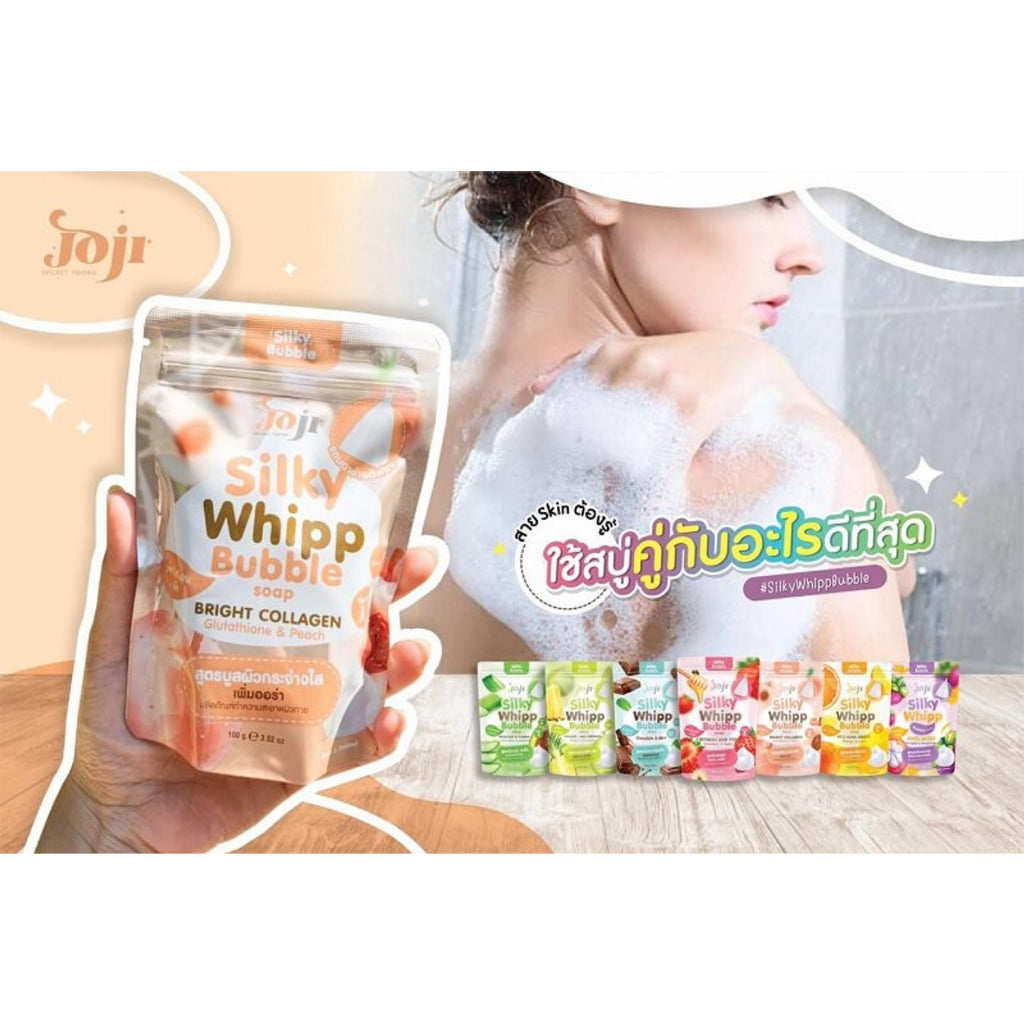 [SG INSTOCK]Joji Secret Young Silky Whipp Bubble Soap,Spa Bubble Soap 100G