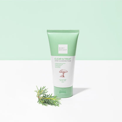 [SG INSTOCK] BABY BRIGHT ANTI-ACNE DRAGON BLOOD CLEANSING FOAM 120G