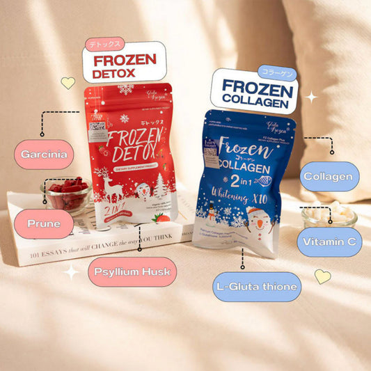 [SG INSTOCK] FROZEN COLLAGEN, FROZEN DETOX (60 CAPSULES)