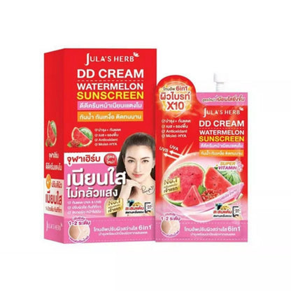 [SG INSTOCK] JULA'S HERB DD WATERMELON SPF50 PA+++ (BOX OF 6 SACHETS)