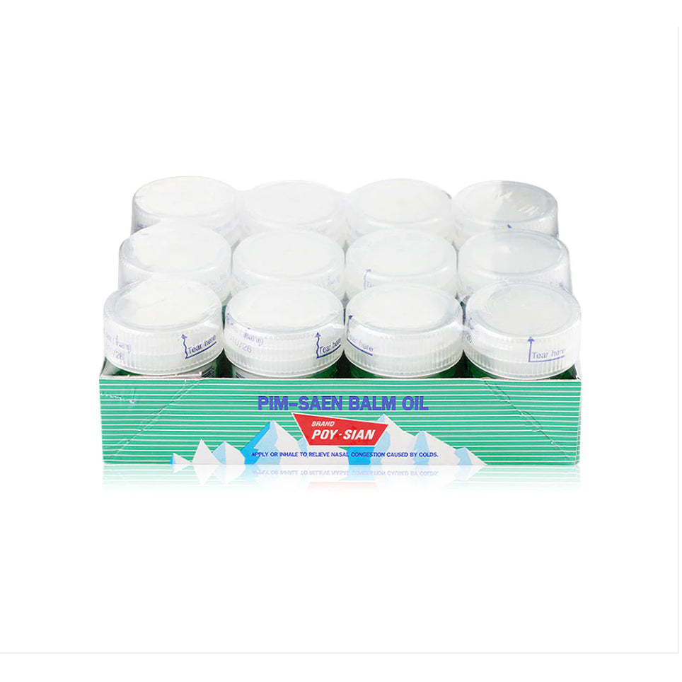 [SG INSTOCK] Poy-Sian Pim-Saen Balm Oil Cotton 8cc