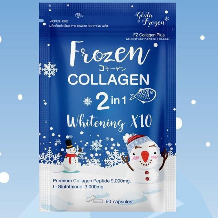 [SG INSTOCK] FROZEN COLLAGEN, FROZEN DETOX (60 CAPSULES)