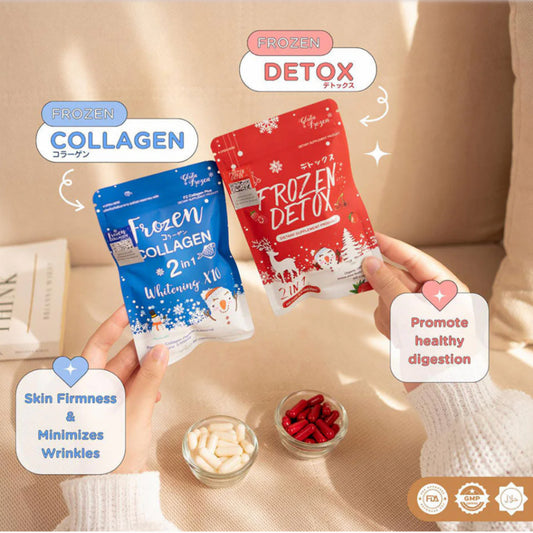 [SG INSTOCK] FROZEN COLLAGEN, FROZEN DETOX (60 CAPSULES)