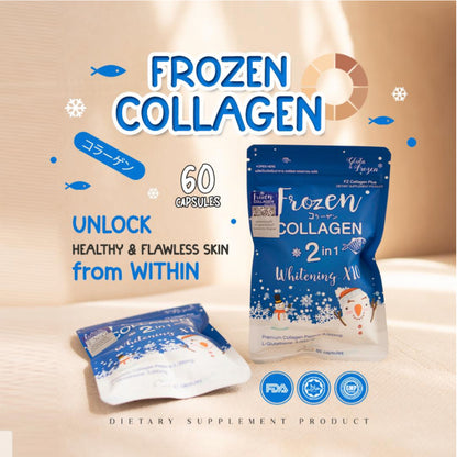 [SG INSTOCK] FROZEN COLLAGEN, FROZEN DETOX (60 CAPSULES)
