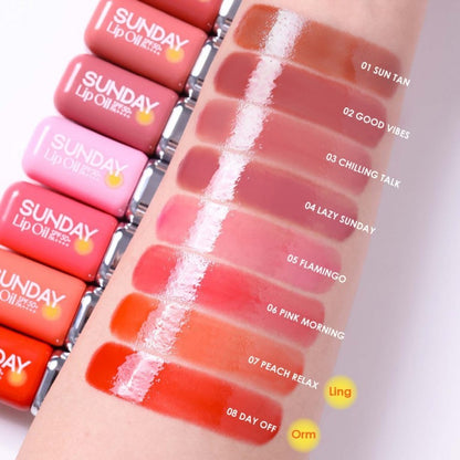 [SG INSTOCK] CATHY DOLL SUNDAY LIP OIL SPF50+ PA++++ 3.5g