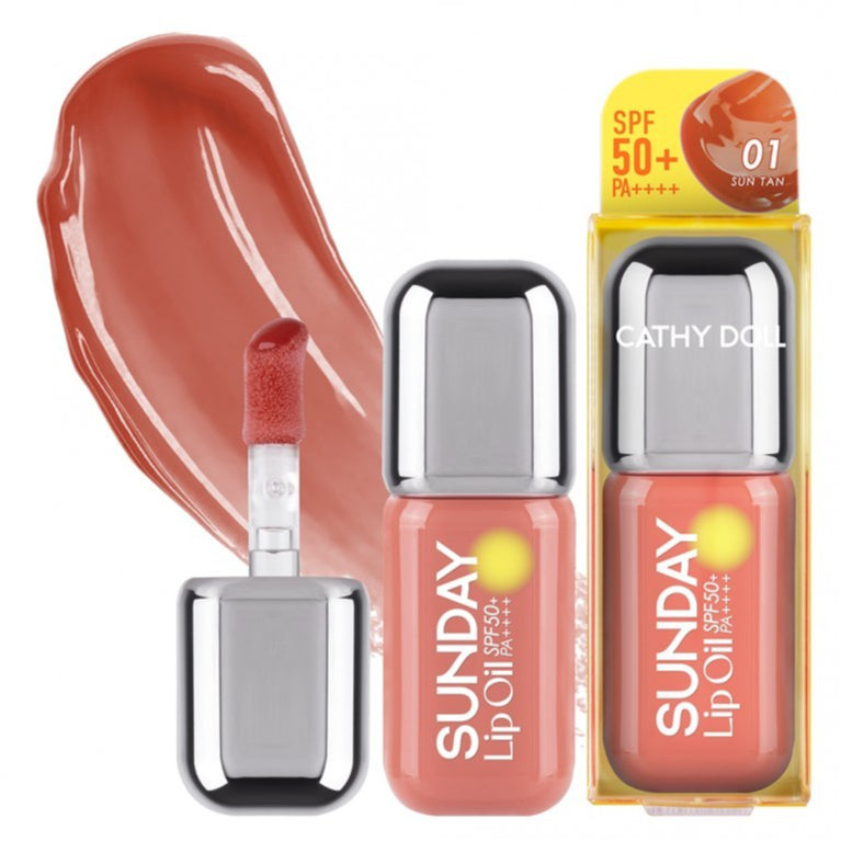 [SG INSTOCK] CATHY DOLL SUNDAY LIP OIL SPF50+ PA++++ 3.5g