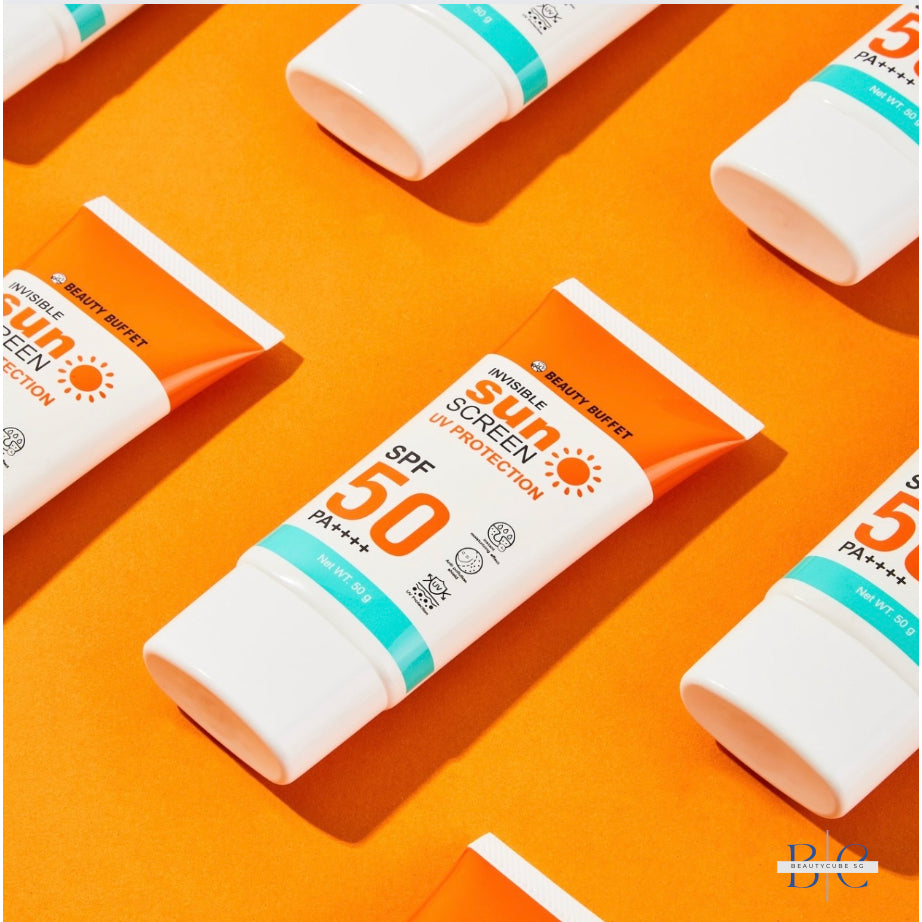 [SG INSTOCK]  BEAUTY BUFFET Invisible Sun Screen UV Protection SPF 50 PA+++ 50g