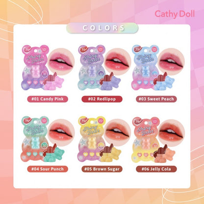 [SG INSTOCK] CATHY DOLL SHINY BEAR LIP MOIST 1.1G