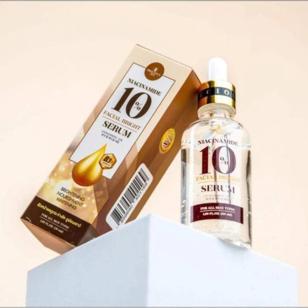 [SG INSTOCK] PRECIOUS SKIN THAILAND NIACINAMIDE 10%  FACIAL BRIGHT SERUM 50ML