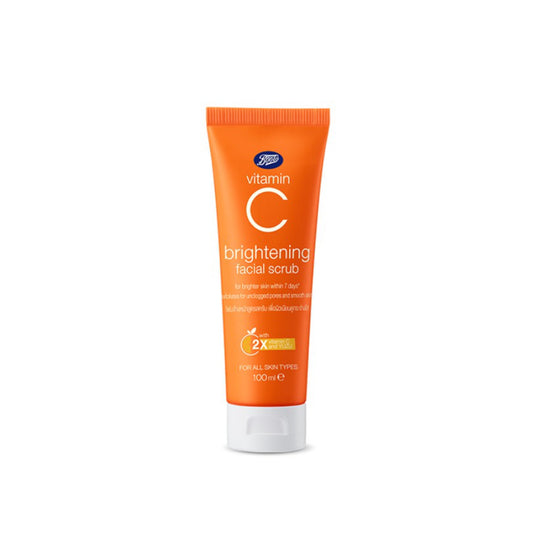 [SG INSTOCK] BOOTS VITAMIN C BRIGHTENING FACIAL SCRUB 100ML
