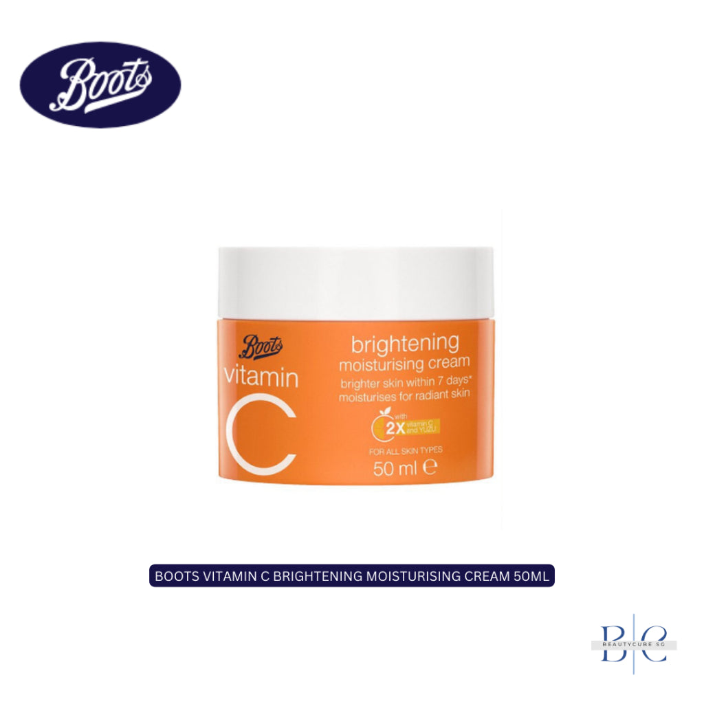 [SG INSTOCK] Boots Vitamin C Brightening Moisturising Cream 50ML