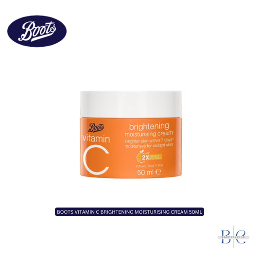 [SG INSTOCK] Boots Vitamin C Brightening Moisturising Cream 50ML