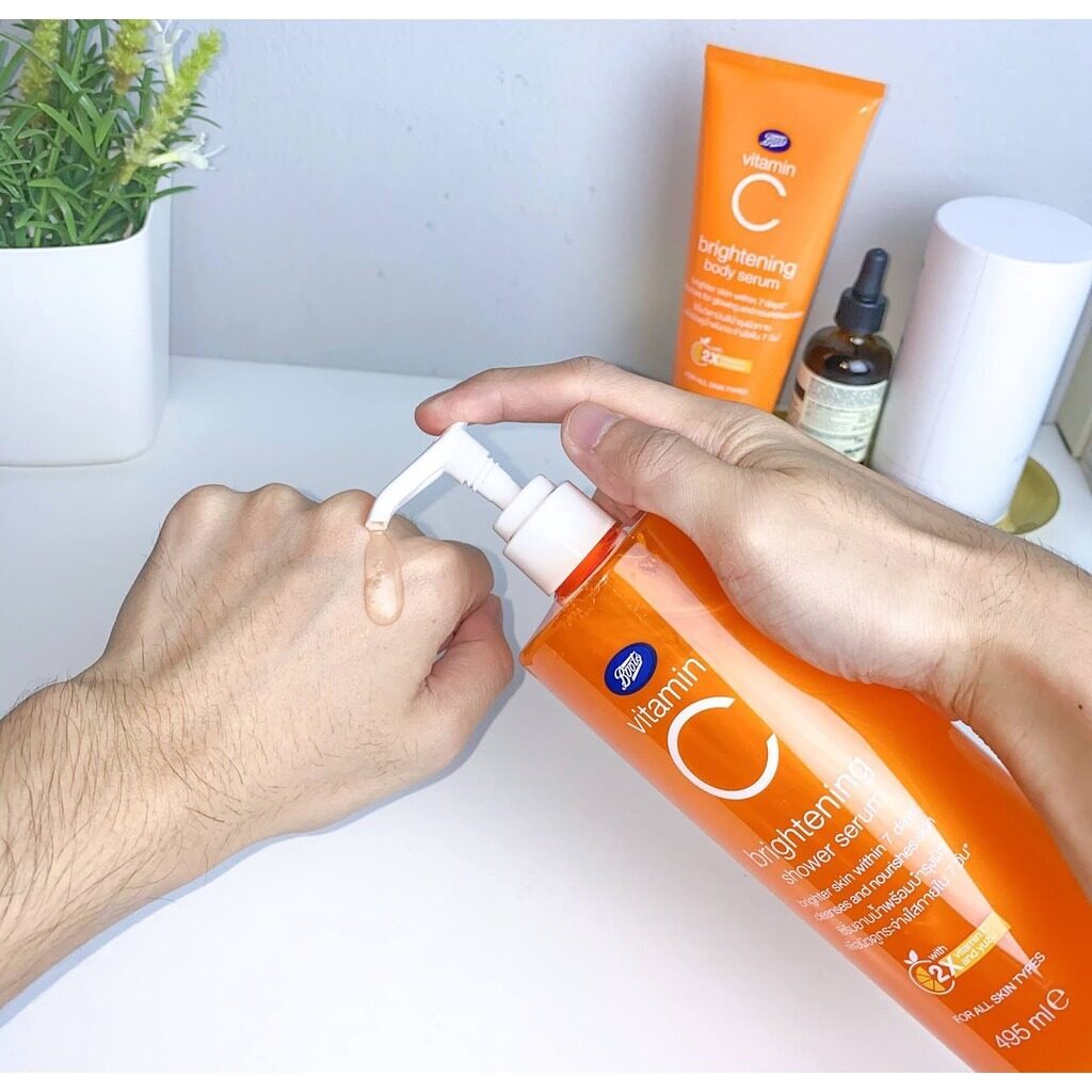 [SG INSTOCK] Boots Vitamin C Shower Serum 495ML