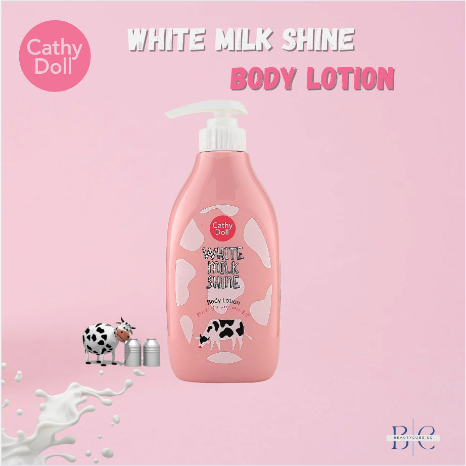 Cathy Doll White Milk Shine Body Lotion 450ml
