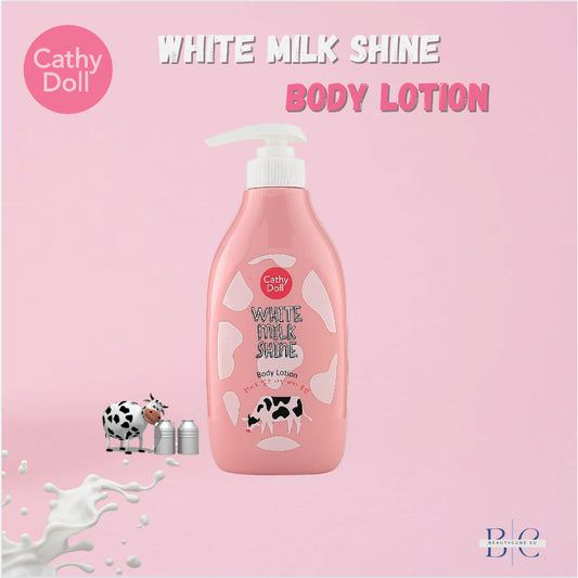 Cathy Doll White Milk Shine Body Lotion 450ml