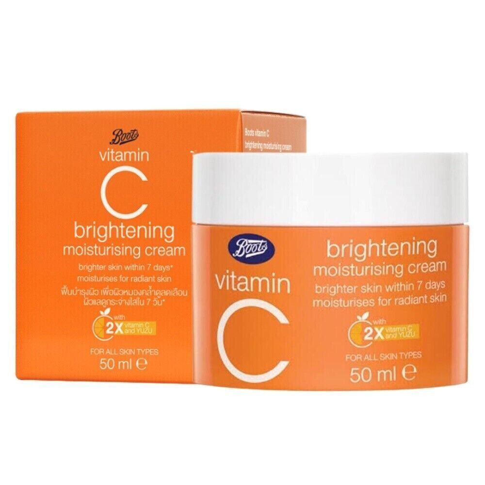 [SG INSTOCK] Boots Vitamin C Brightening Moisturising Cream 50ML
