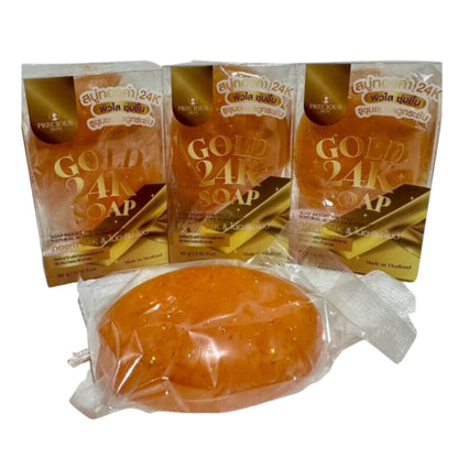 [SG INSTOCK] PRECIOUS SKIN THAILAND GOLD 24K SOAP 80G