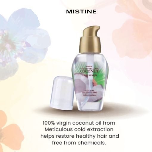 [SG INSTOCK] Mistine Virgin Organic Coconut Hair Serum 35ML