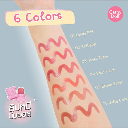 [SG INSTOCK] CATHY DOLL SHINY BEAR LIP MOIST 1.1G