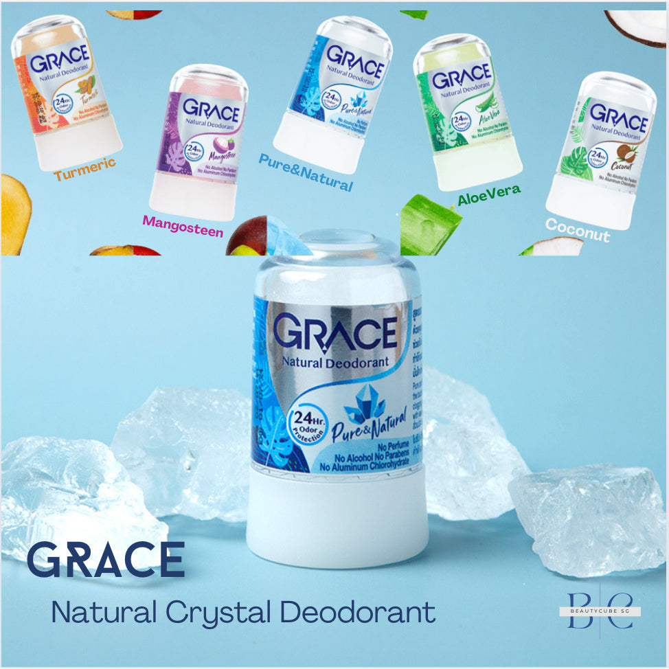 [SG SELLER] GRACE Natural Crystal Deodorant 70G