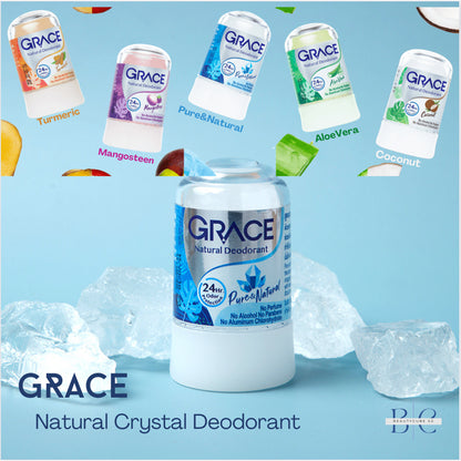 [SG SELLER] GRACE Natural Crystal Deodorant 70G