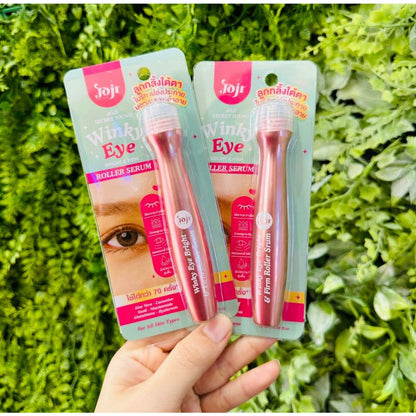 [SG INSTOCK] JOJI WINKY EYE BRIGHT & FIRM ROLLER SERUM 15ML