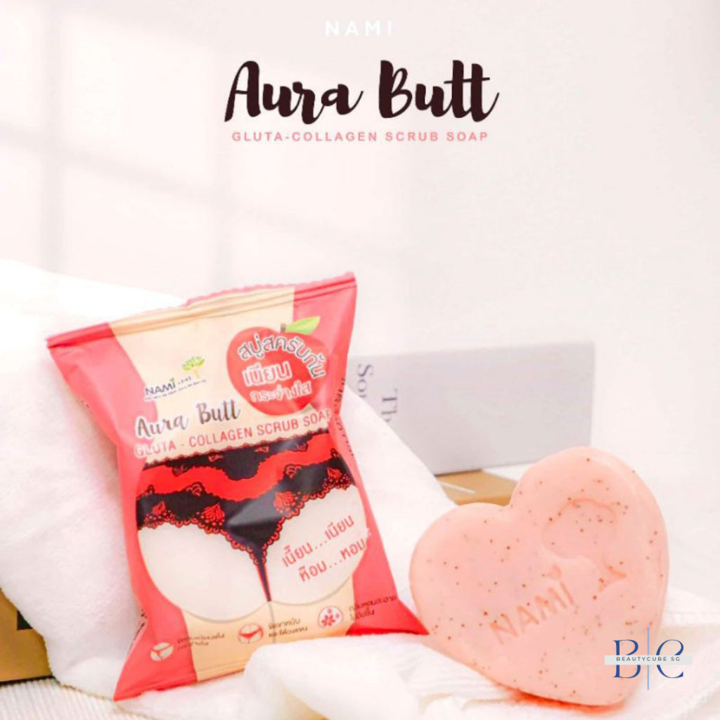 🔥[SG INSTOCK]NAMI Aura Butt Gluta Collagen Scrub Soap
