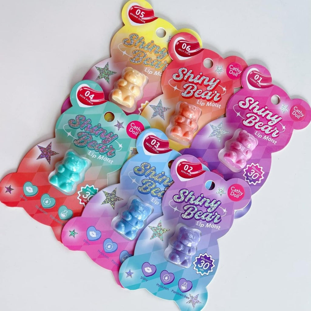 [SG INSTOCK] CATHY DOLL SHINY BEAR LIP MOIST 1.1G