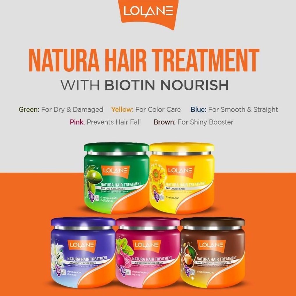 (SG INSTOCK) Lolane Natura Hair Treatment Assorted 250G