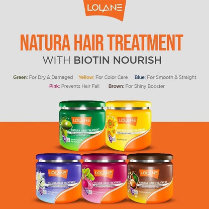 (SG INSTOCK) Lolane Natura Hair Treatment Assorted 250G