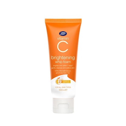 [SG INSTOCK] BOOTS VITAMIN C BRIGHTENING WHIP FOAM 100ML
