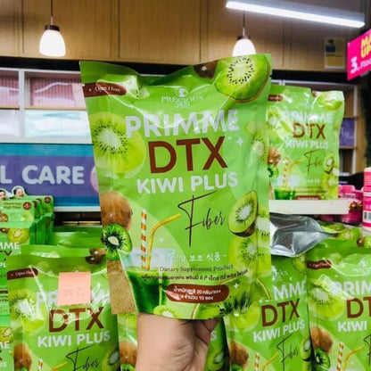 [SG INSTOCK] PRECIOUS SKIN THAILAND PRIMME DTX KIWI PLUS FIBER (PACK OF 10PCS)