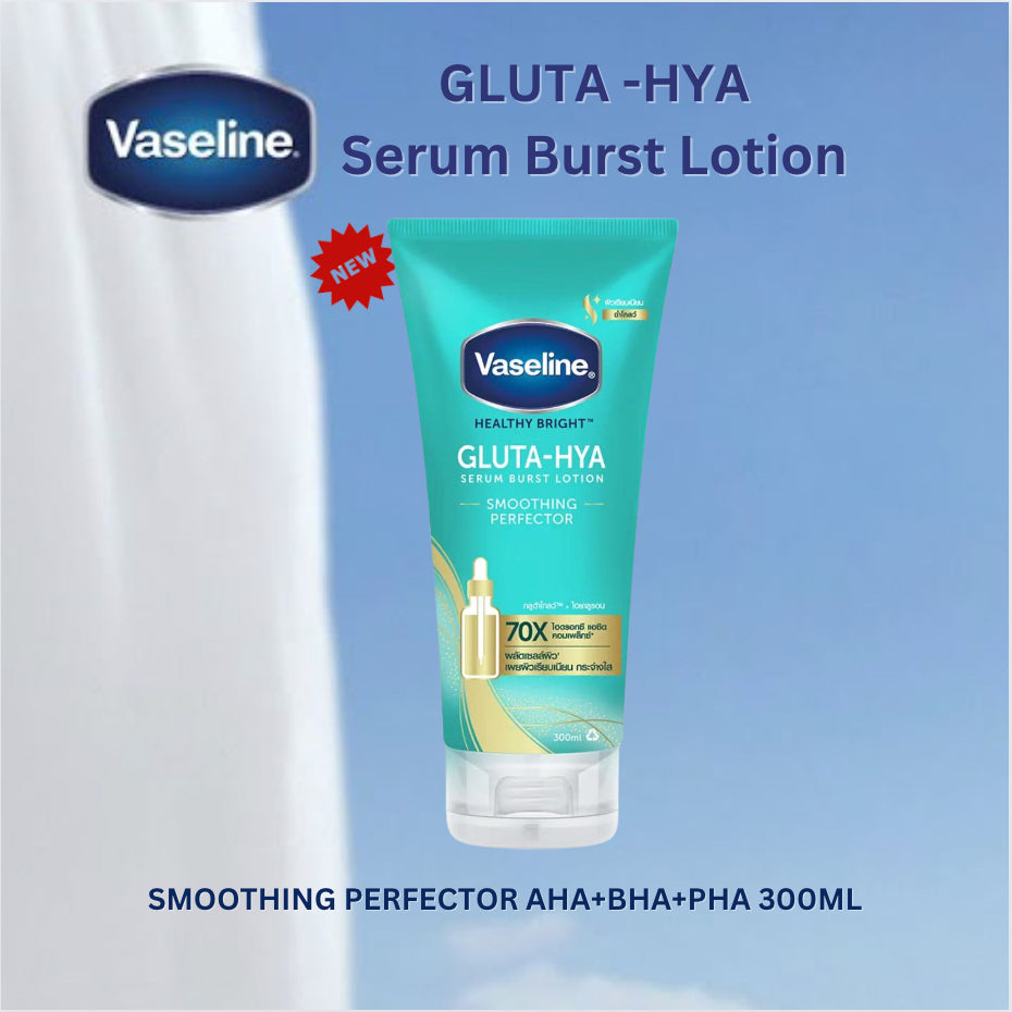 [SG INSTOCK] Vaseline Gluta HYA Serum Burst Lotion Dewy Radiance, Flawless Glow, Overnight Radiance, Luminous, Pro Age