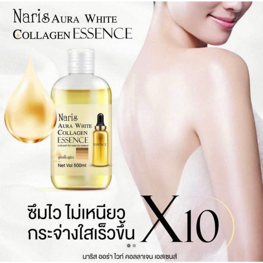 [SG INSTOCK] NARIS AURA WHITE COLLAGEN ESSENCE 500ML