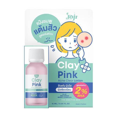 [SG INSTOCK] Joji Secret Young Clay Pink Acne Clear Lotion 15ml.