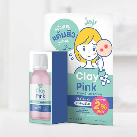 [SG INSTOCK] Joji Secret Young Clay Pink Acne Clear Lotion 15ml.